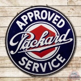 5' Packard Approved Service Dealership Double Sided Porcelain Sign & Ring
