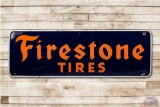 6' Firestone Tires Porcelain Sign