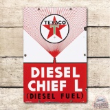 1961 Texaco White T Diesel Fuel Chief 