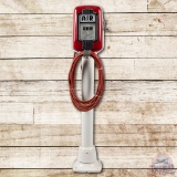 Restored Eco Model 97 Tireflator Air Meter On Pedestal