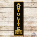 Autolite Battery Service Tin Sign