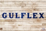 7' Gulflex Multi Piece Porcelain Sign