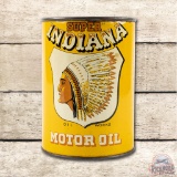 Full 1 Quart Super Indiana Motor Oil Can