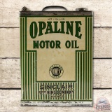 Sinclair Power Oils Opaline Motor Oil Flat 1 Gallon Oil Can
