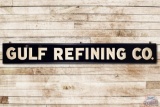 Gulf Refining 3D Porcelain Sign