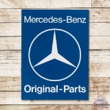Mercedes Benz Original Parts Porcelain Sign