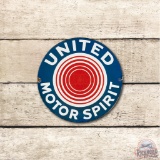 United Motor Spirits Porcelain Pump Plate Sign