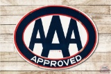 AAA Approved Double Sided Porcelain Sign