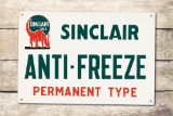 Sinclair Oils Anti-Freeze Permanent Type w/ Red Dino SS Masonite Sign