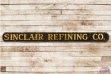 7' Sinclair Refining Company Smaltz Wooden Station Sign