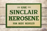 NOS Use Sinclair Kerosene For Best Results Tin Sign & Original Paper