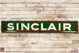 10' Sinclair Horizontal Self Framed One Piece Porcelain Sign