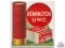 Remington UMC 12 GA. Economy 4 Shotgun Shells Die Cut Cardboard Sign