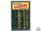 Remington Cleanbore Cartridges Cardboard Ammunition Display Sign