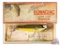 Extremely Rare Heddon Dummy Double Crackle Back Fishing Lure & Original Box