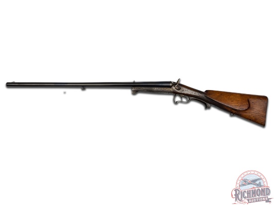 Antique Engraved C. Bargholz Side By Side Cape Gun