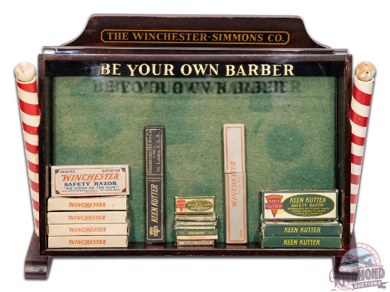 Winchester-Simmons Co. Wooden Razor Display