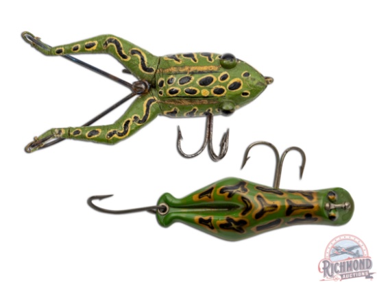 Super Rare Harris Frog & Heddon Luny Frog Combo Fishing Lure