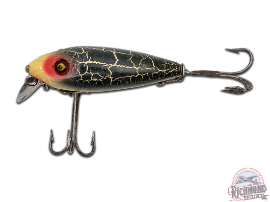 Heddon 110 Wooden River Runt Crackle Back Special Order Fishing Lure