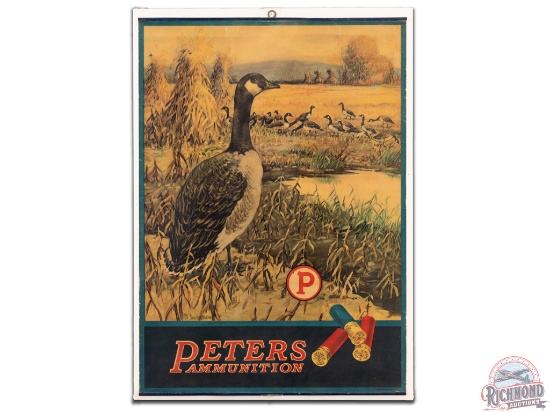 Peters Ammunition Paper Poster With Geese