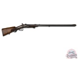 Game Scene Engraved C. Triebel Side By Side Cape Gun 6.3 x 52R (25-35 W.C.F.)