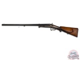 Antique Engraved C. Bargholz Side By Side Cape Gun