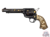 Engraved & Gold Inlaid 1st Gen Colt Single Action Army Revolver Frm. of the Robert M. Lee Collection