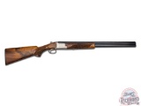Mario Bodson Engraved Belgian Browning B-125 Hunting Model Over/Under Shotgun & Original Box