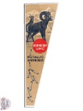 Remington UMC Metallic Cartridges Paper Window Sign Ram