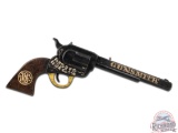 Incredible 6' Gunsmith & Repairs 3-D Wooden Revolver Trade Sign