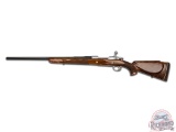 Triple Signed Belgian Browning Safari Olympian .338 Win Mag Rifle by Kowalski, Acampo & Cargnel