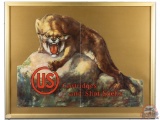 US United States Cartridge Co. Cartridges & Shot Shells Cardboard Display Sign