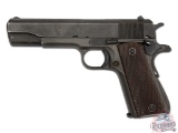 Remington Rand U.S. Army 1911A1 Semi-Automatic Pistol & Leather Holster