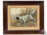 1907 DuPont De Nemours Powder Co. Joe Cumming Framed Paper Poster