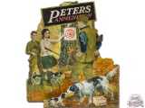 Peters Ammunition Die Cut Cardboard Dimensional Countertop Store Display Sign