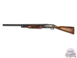 Engraved Custom Winchester Model 12 Pigeon Grade Shotgun
