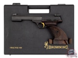 Scarce Browning International Medalist Semi Auto Pistol & Factory Case