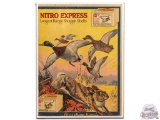 Remington Nitro Express Game Loads Cardboard Sign