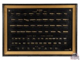 Peters Ammunition Rife Pistol Revolver Cartridge Sample Display Sign