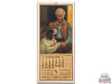 1927 Hercules Powder Company Paper Calendar 