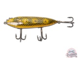 Super Rare Heddon 1609J Deep Diving Wiggler Frog Scale Fishing Lure
