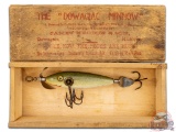 Heddon 100 Underwater Minnow Crackle Back Fishing Lure & Original Box