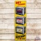 Laher Mustang Exeter Batteries Vertical Embossed SST Sign w/ Logo