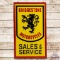 Bridgestone Motorcycles Sales & Service SST Sign w/ Logo