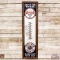 Polarine Iso-Vis Standard Oil Co of Indiana SS Porcelain Thermometer Sign
