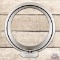 Original White Ripple Gill Gas Pump Globe Body
