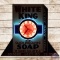 White King Soap SST Neon Sign w/ Clock