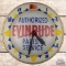 Authorized Evinrude Parts Service Double Bubble Advertising Clock