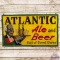 Atlantic Ale & Beer Full of Good Cheer SST Sign w/ Waiter