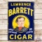 Lawrence Barrett Mild Havana 10 Cent Cigars SS Porcelain Sign